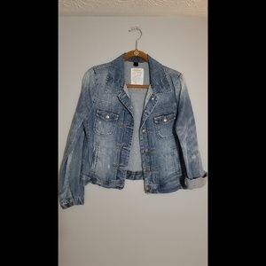 J Crew long sleeve jean jacket